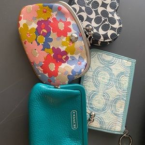 Coach coin purses